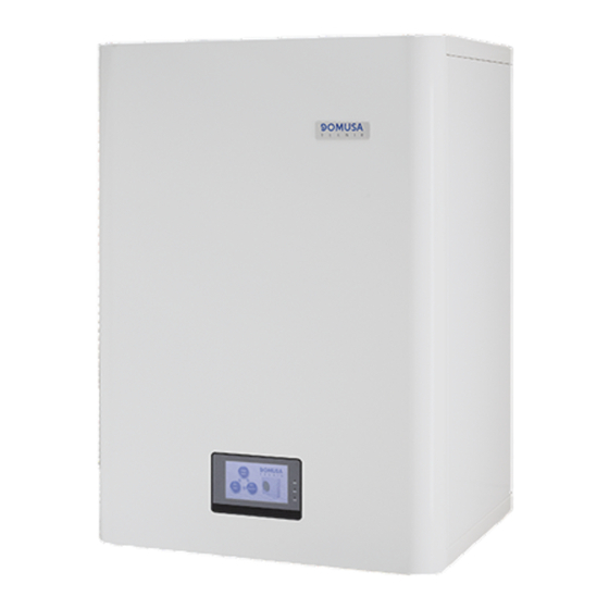 DOMUSA TEKNIK FUSION COMBI W 50 Instrucciones De Instalación Y Funcionamiento