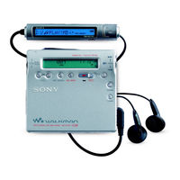 Sony Walkman MZ-R900DPC Manual De Instrucciones