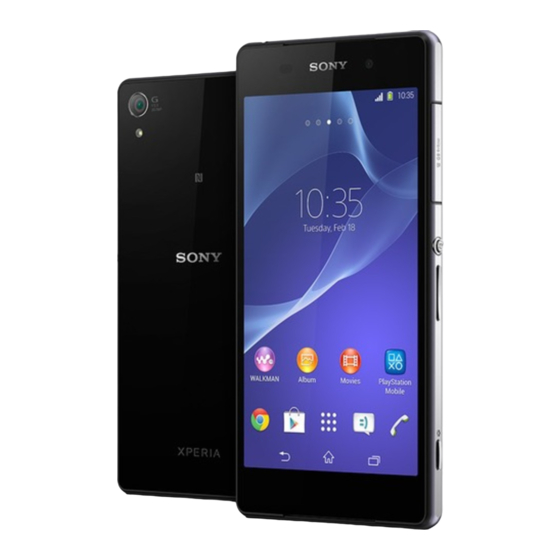 Sony D6502 Guia Del Usuario