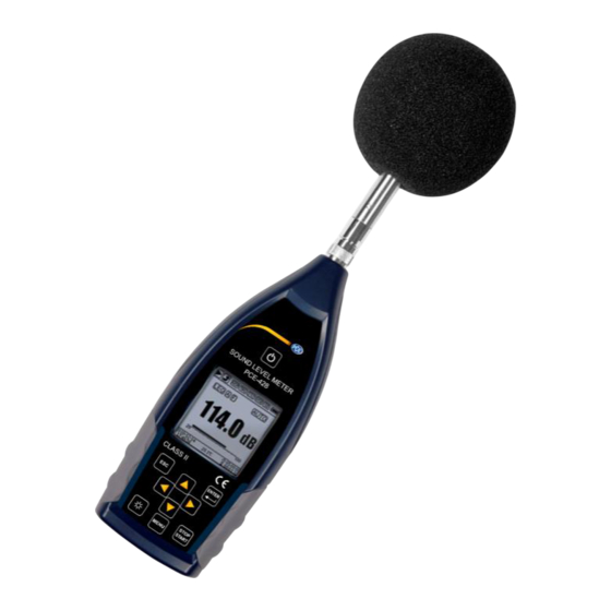 PCE Instruments PCE-430 Manual De Instrucciones