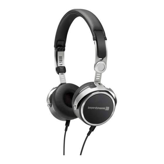 Beyerdynamic AVENTHO WIRED Manual De Instrucciones