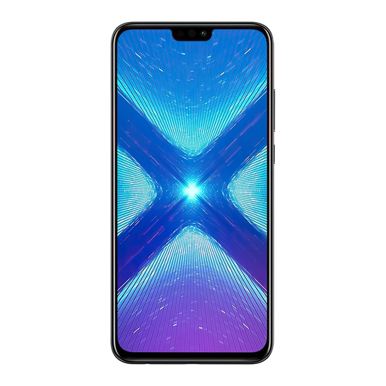 Huawei HONOR 8X Guia De Inicio Rapido