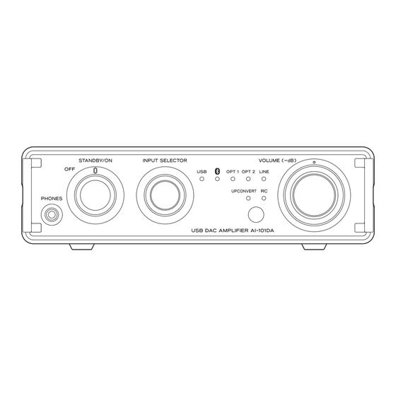 Teac AI-101DA Manual Del Usuario