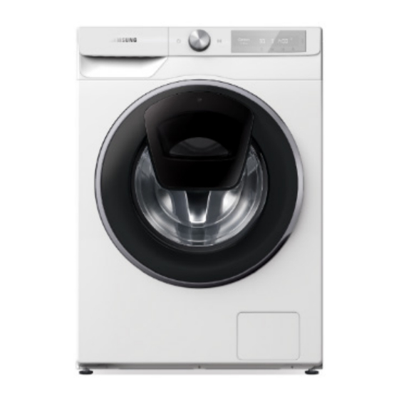 Samsung WW90T654DLH Manual De Mantenimiento