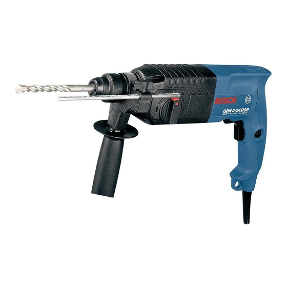 Bosch GBH 2-24 DS Manuales