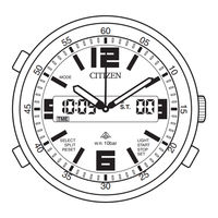 Citizen c450 Manual De Instrucciones