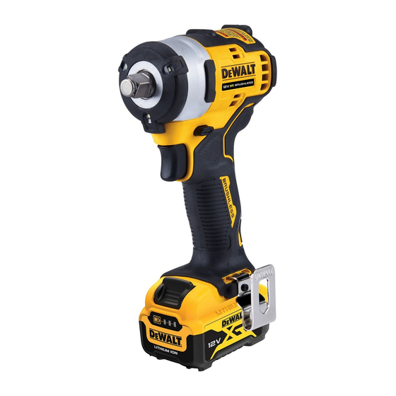 DeWalt DCF901 Manuales