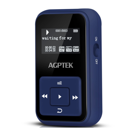 AGPtek A12B Manuales