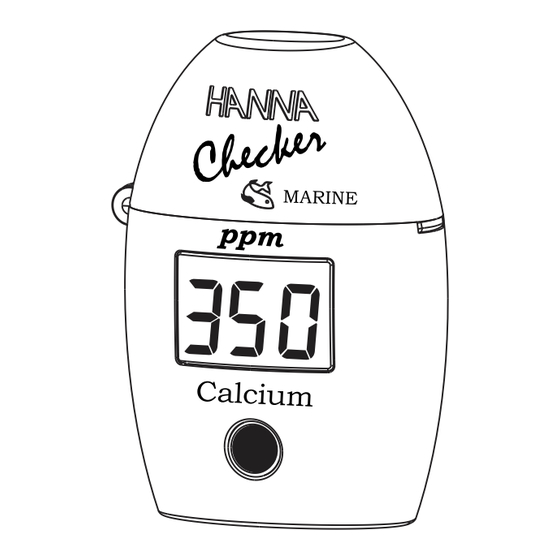 Hanna Instruments HI 758 Manual De Instrucciones