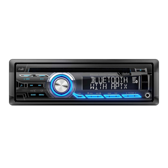 Clarion CZ305 Manual De Instrucciones