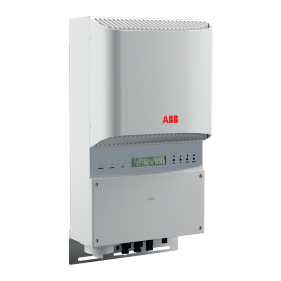 ABB PVI-3.0-TL-OUTD Guía De Instalación Rápida