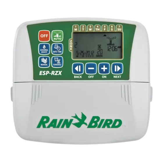 Rain Bird ESP-RZX Manuales