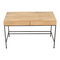 Muebles de Interior West Elm rustic storage desk CpA top mango Instrucciones De Ensamblaje
