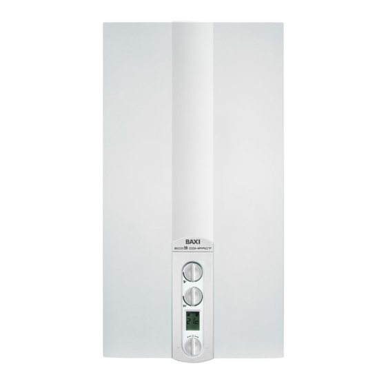 Baxi ECO3 Manual De Uso E Instalación