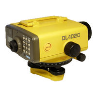 Topcon DL-102C Manual De Instrucciones