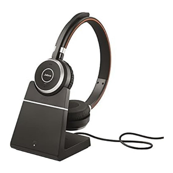 Jabra Evolve 65+ UC Stereo Guia Del Usuario