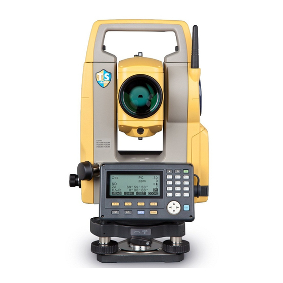 Topcon ES Serie Guía Rápida