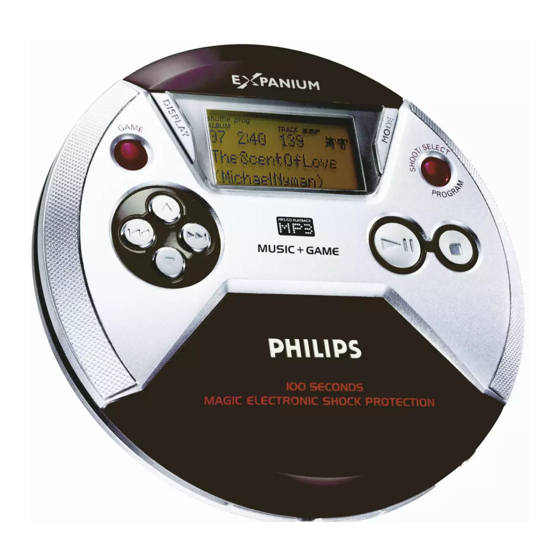 Philips EXPANIUM EXP521 Manual Del Usario