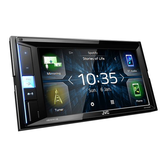 JVC KW-M450BT Manual De Instrucciones