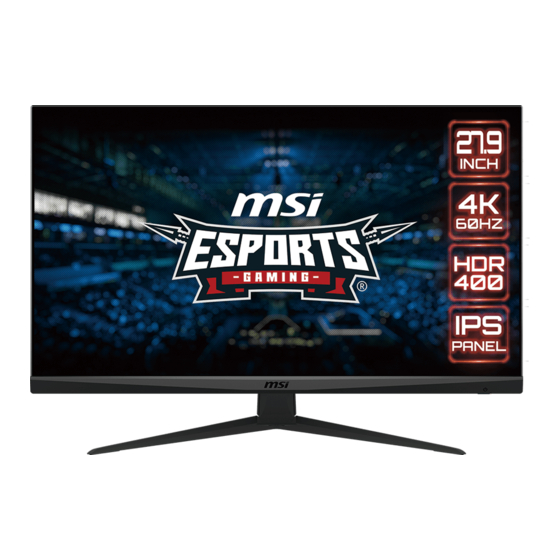 MSI G281UV Guía De Usuario