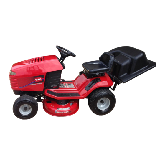 Toro Wheel Horse 15-38 HXL Manual Del Operador