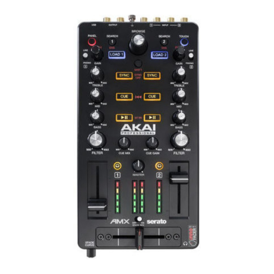 Akai Professional AMX Manuales