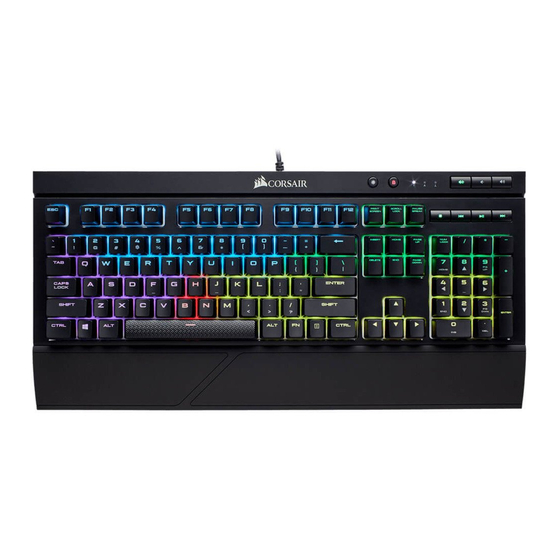Corsair K68 Manual De Instrucciones
