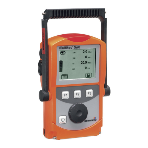 sewerin Multitec 560 Manual De Instrucciones