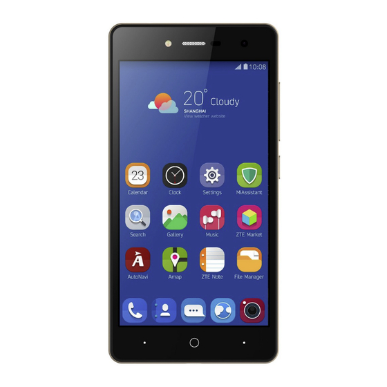 ZTE BLADE A320 Manual Del Usuario