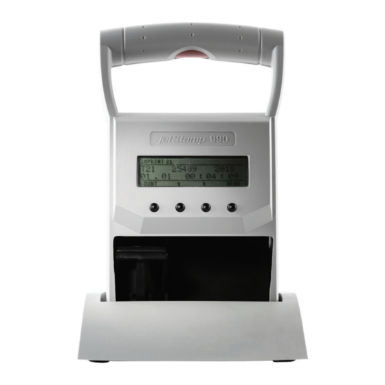 Reiner jetStamp 990 Instrucciones De Empleo Breves
