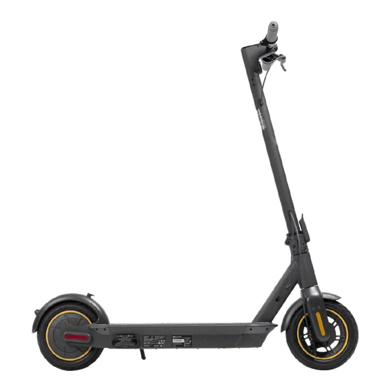 Segway ninebot KickScooter MAX Manual De Instrucciones