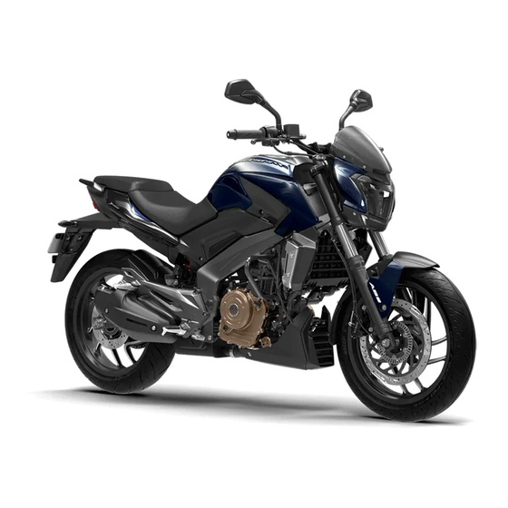 Bajaj Dominar 400 Manual Del Propietário