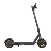 Segway ninebot KickScooter MAX Manual De Instrucciones