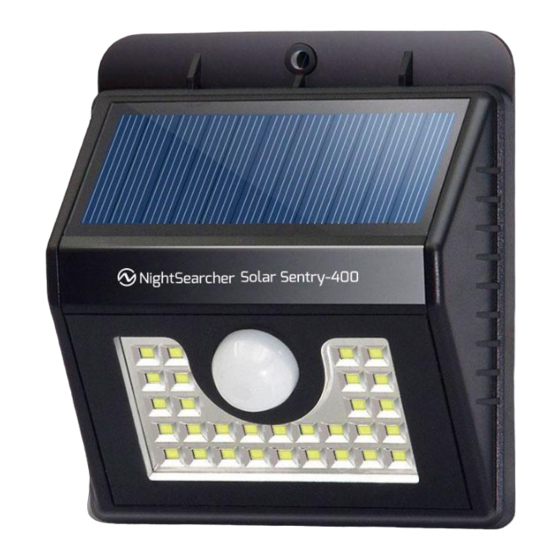 NightSearcher SOLARSENTRY-400 Instrucciones De Funcionamiento