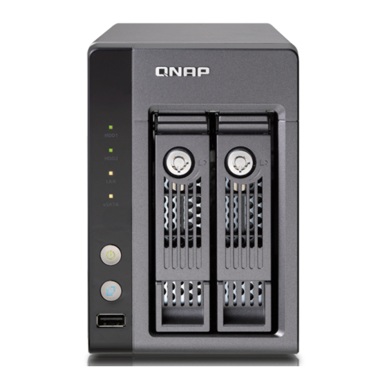 QNAP Turbo NAS TS-219P Serie Guía De Instalación Rápida