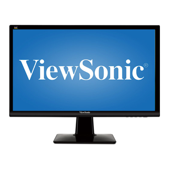 ViewSonic VA2342-LED Guia Del Usuario