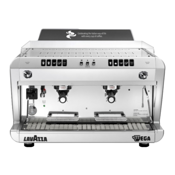 LAVAZZA WEGA BLUE LB 4722 Manual De Uso Y Mantenimiento