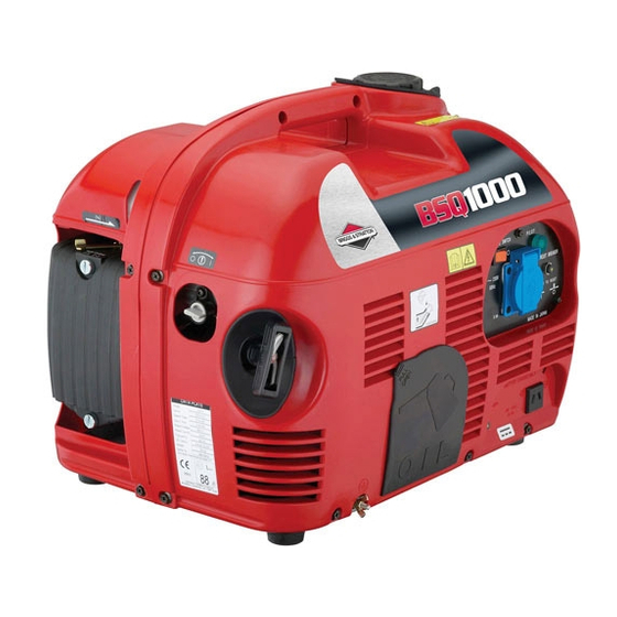 Briggs & Stratton BSQ 1000 Manual Del Propietário