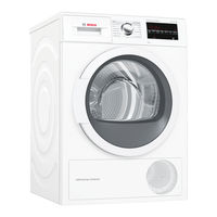 Bosch WTG87238EE Instrucciones De Uso Y Montaje
