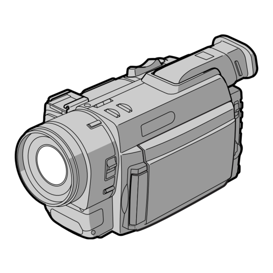 Sony Handycam Vision DCR-TRV900 Manual De Instrucciones