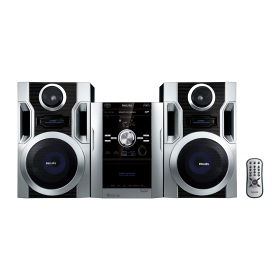 Philips FWM185 Manual Del Usuario