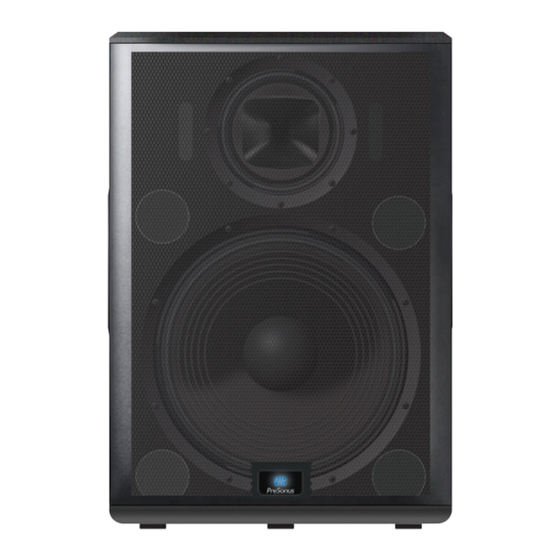 PRESONUS StudioLive AI Serie Manual De Usuario