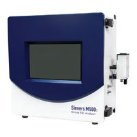 SUEZ Sievers M500e Manual De Operación Y Mantenimiento