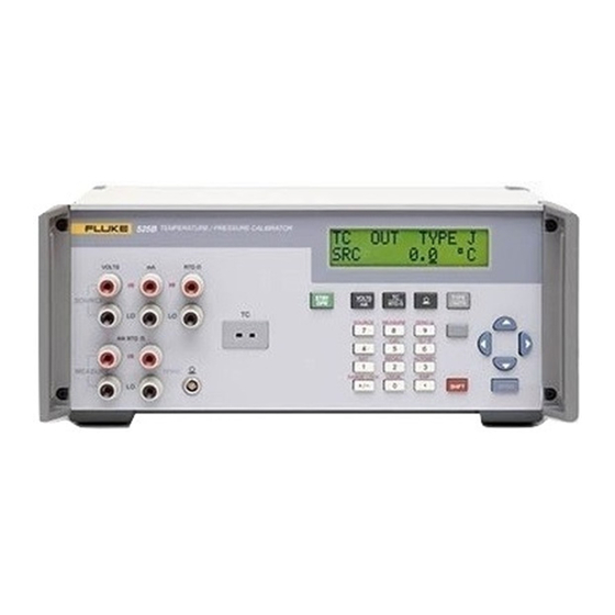 Fluke 525B Guía De Funcionamiento Básico