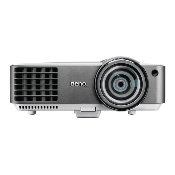 BenQ MX823ST Manual Del Usuario