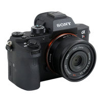 Sony ILCE-7RM2 Manual Del Usuario