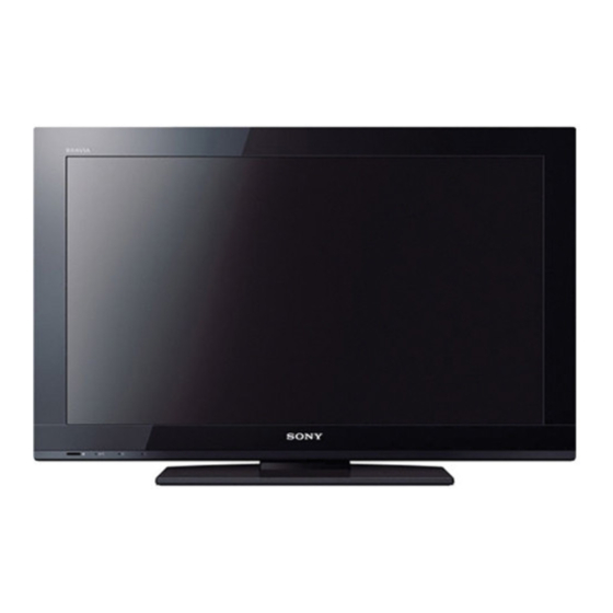 Sony BRAVIA KDL-32BX311 Guía De Configuración Rápida