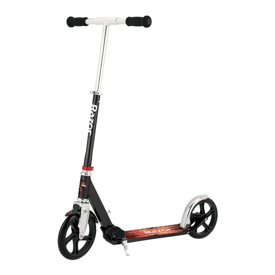 Razor A5 LUX Manual De Instrucciones