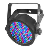 Chauvet Dj SlimPAR 38 Guía De Referencia Rápida