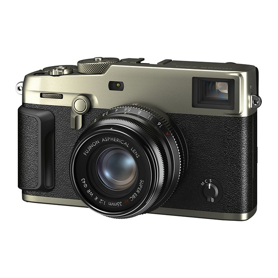 FujiFilm X-Pro3 Manual Del Propietário